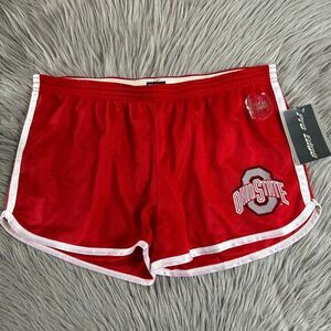 Pro Edge Ohio State Shorts Womens Size XL Red Stretch Waistband NEW